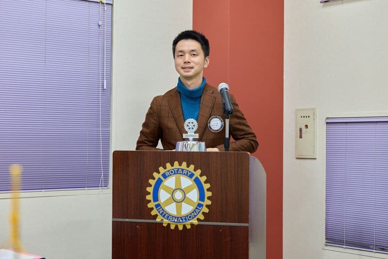 ロータリークラブでの講演